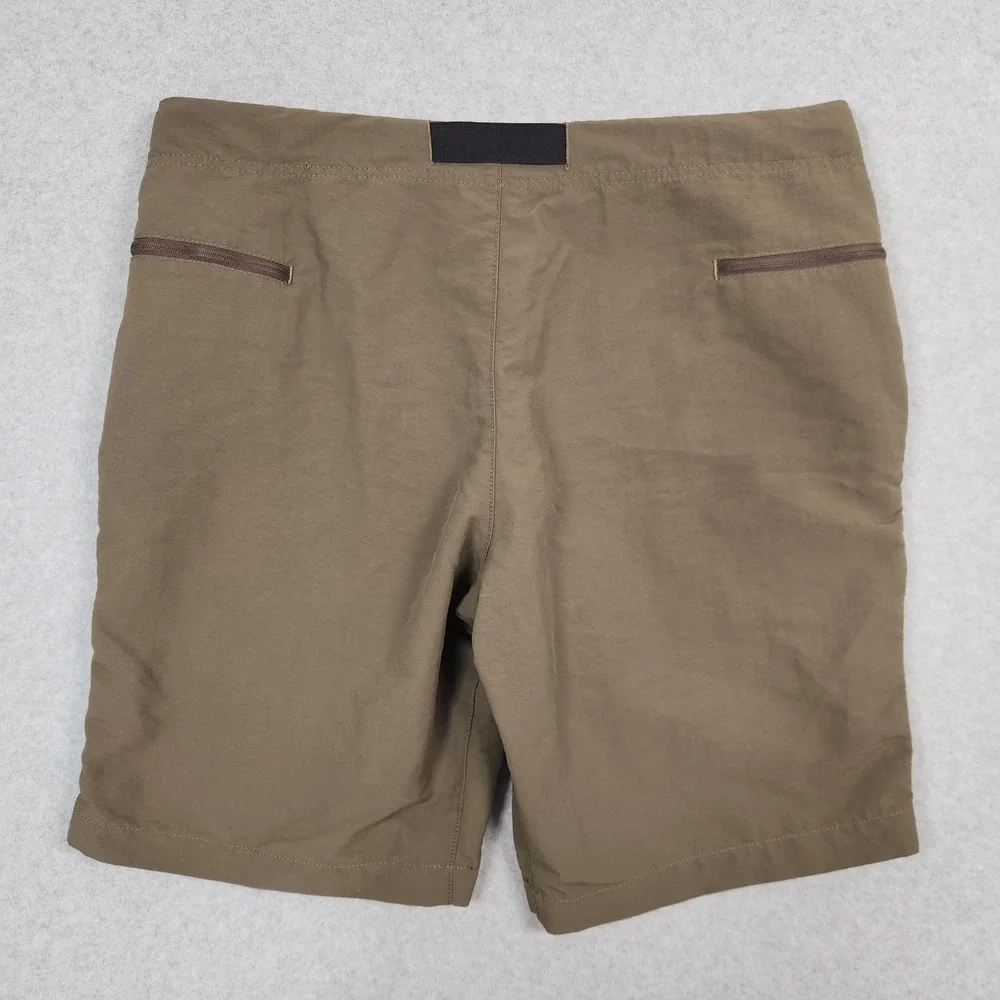 The North Face Shorts Mens 34 Green Belted Cargo Hiking Breathable Unlined